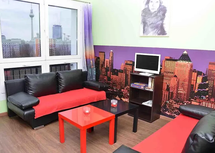 View & Alex 4 2 Bathrooms 1 Kitchen شقة برلين